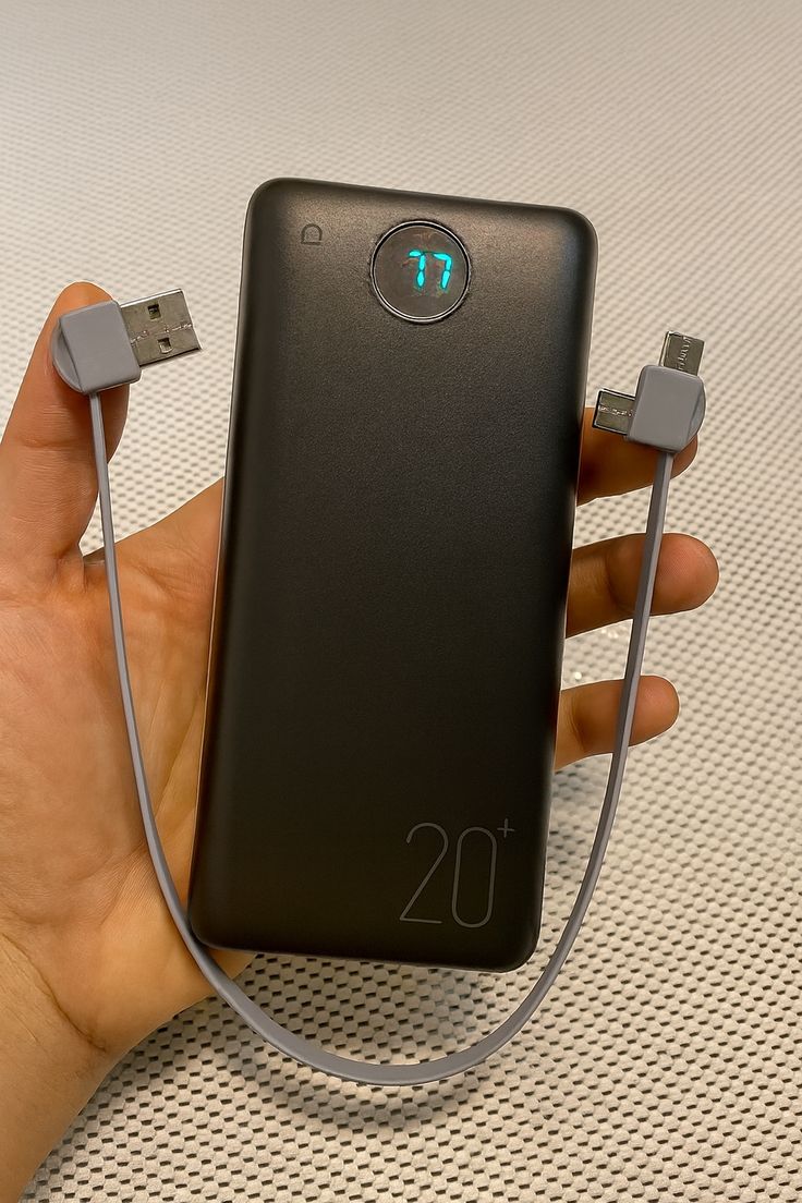 PILA POWER BANK TRANSPARENTE